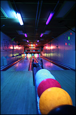 Brunswick Bowling Alley at McMurdo Station, Antarctica