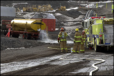 Antarctic Fire Department Training Drill